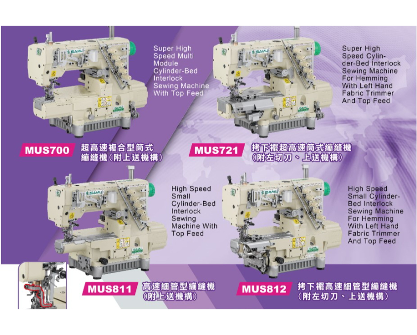 Top Feed and Mechatronics of Sewing Machine